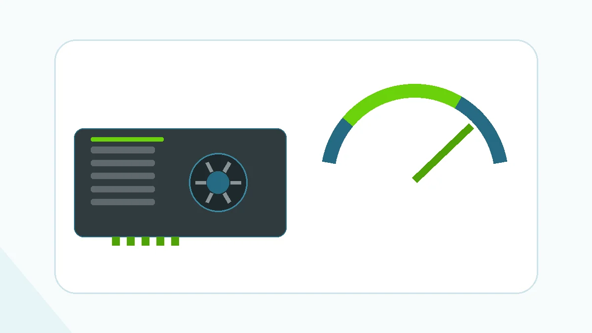 Abstract illustration for NVCleanstall Performance Settings for Gaming PCs